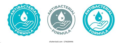 Antibacterial Hand Gel Icon Vector Shield Stock Vector Royalty Free