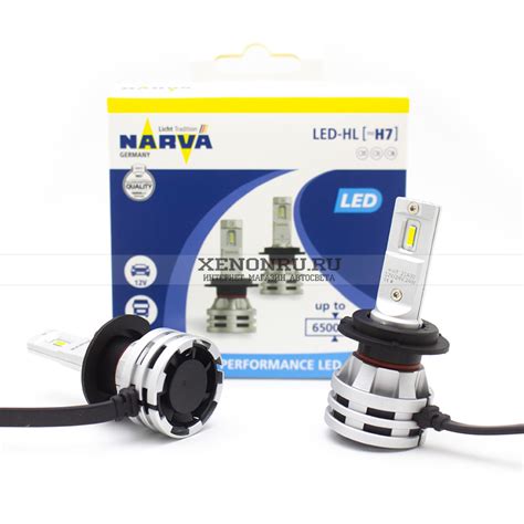 LED лампы H7 Narva Range Performance 18033 3000 180333000