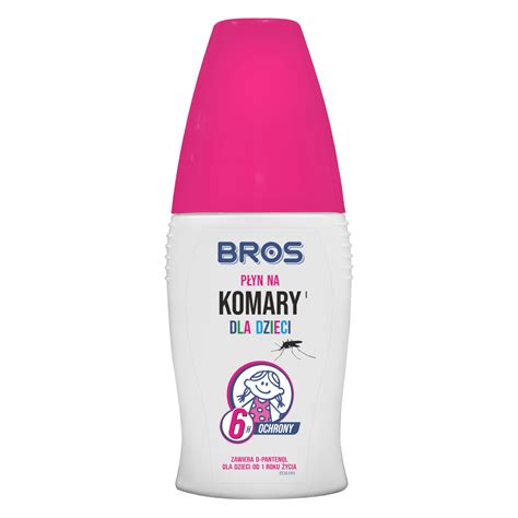 BROS płyn na komary dla dzieci od 1 roku życia 50 ml opinie skład