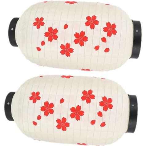 Pcs Style Fleur De Cerisier Lanternes En Papier Lanterne Japonaise