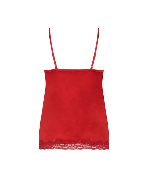 Velours Lace Cami Top For €22 99 Pajama Tops Hunkemöller