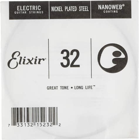 Corda Singola Per Chitarra Elettrica Elixir Strings Con Rivestimento