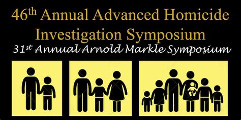 46th Annual Advanced Homicide Investigation Symposium & 31st Annual Markle Symposium - The Henry ...