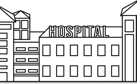 clipart black and white hospital 10 free Cliparts | Download images on Clipground 2024