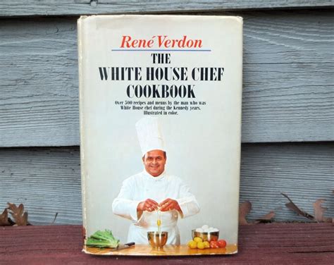 1968 the White House Chef Cookbook by Rene Verdon, Vintage Cook Book - Etsy