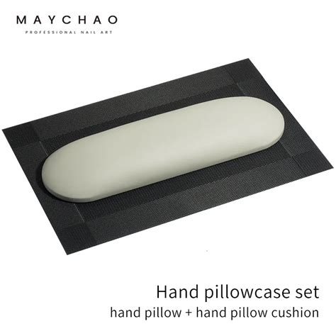 Hand Rests MAYCHAO PU Soft Hand Palm Rest Manicure Table PVC Hand