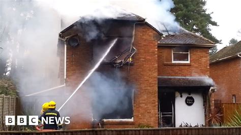 Man Charged With Arson After West Moors House Fire