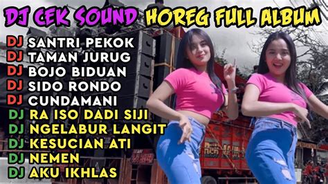 Dj Cek Sound Horeg Full Album Terbaru 2023 Dj Santri Pekok🎵dj Taman