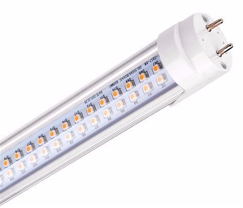 Kit 2 Lâmpada Led Tubular T8 60cm 9w 2x20 Transparente Fria R 68 90