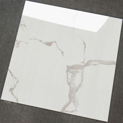 Hot Sale 60X60 Porcelanto Glossy Ceramic Tile For Floor Standard White