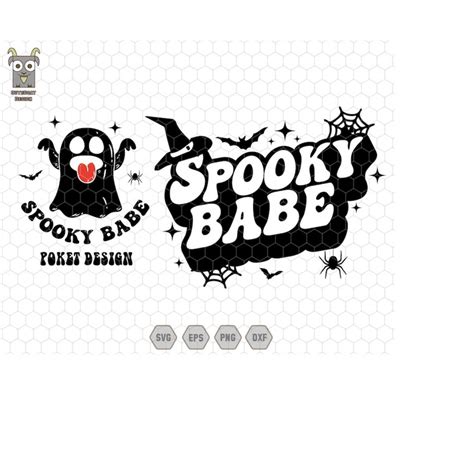 Spooky Babe Svg Files For Cricut Retro Halloween Svg Trend Inspire