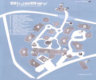 Resort Map | BlueBay Villas Doradas | Puerto Plata, D.R.