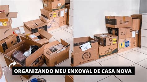 ORGANIZANDO MEU ENXOVAL DE CASA NOVA 3 Anos Fazendo Enxoval De