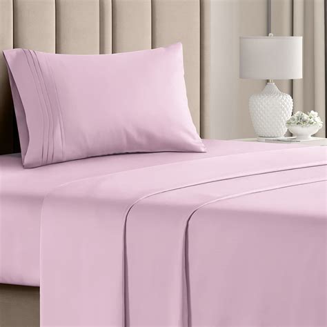 Twin Xl Sheet Set Breathable And Cooling College Dorm Room Bed Sheets