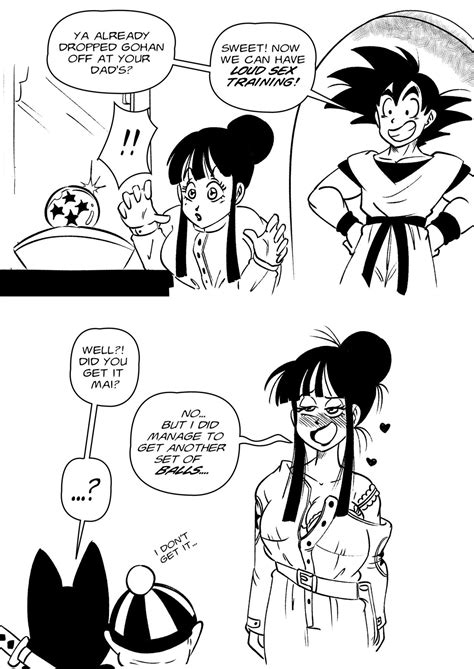 Goku And Mai Page 2 By Jack123noob On Deviantart