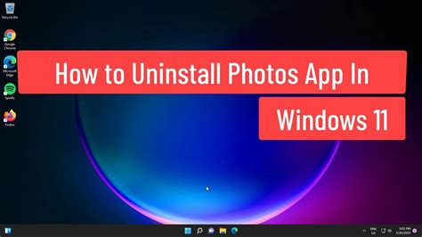 Desinstalar La Aplicaci N De Fotos En Windows Tutorial En Video