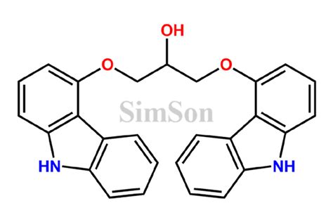 Carvedilol Biscarbazole Impurity Cas No Simson Pharma