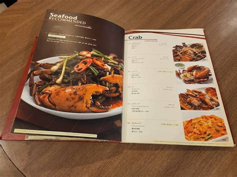 Menu at Somboon Seafood @ Ratchada restaurant, Bangkok, 167/9-12 ...