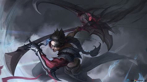 O Ceifador Das Sombras Kayn League Of Legends LOL 4K Baixar Papel