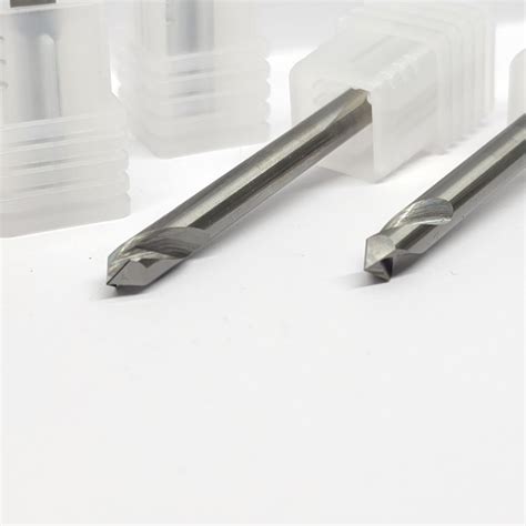 Two Flute Chamfering Cnc Router Bit For Aluminium Bg Precision