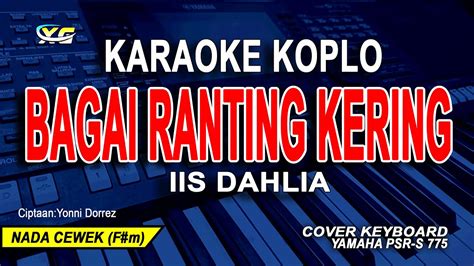 Iis Dahlia Bagai Ranting Yang Kering Karaoke Koplo Nada Wanita