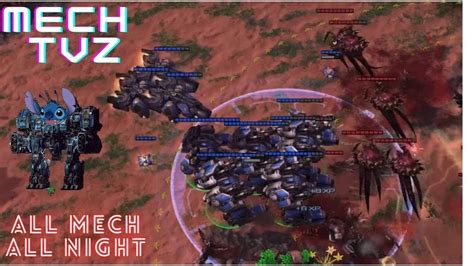 Starcraft2 Mech Terran Vs Zerg YouTube