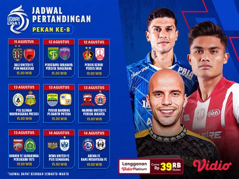 Jadwal Lengkap BRI Liga 1 2023/2024 | Vidio