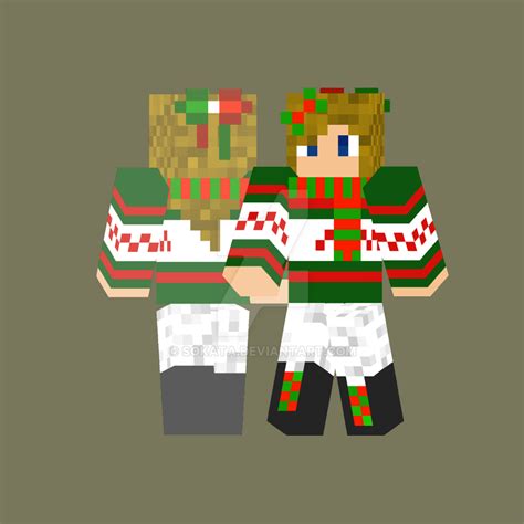 Minecraft Christmas Skin by Sokata on DeviantArt