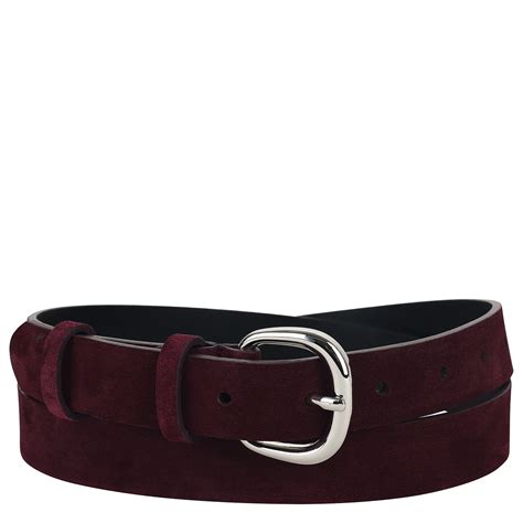 Ремень из замши Dispacci 201_purple - 2000558143219 фиолетовый ...