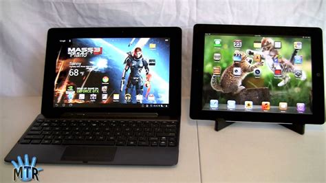 Apple New IPad Vs Asus Eee Pad Transformer Prime Tablet Comparison