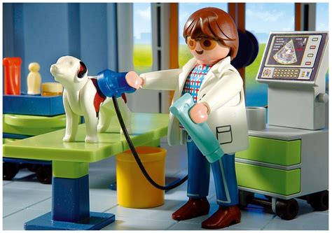 Playmobil City Life 4343 pas cher Clinique vétérinaire