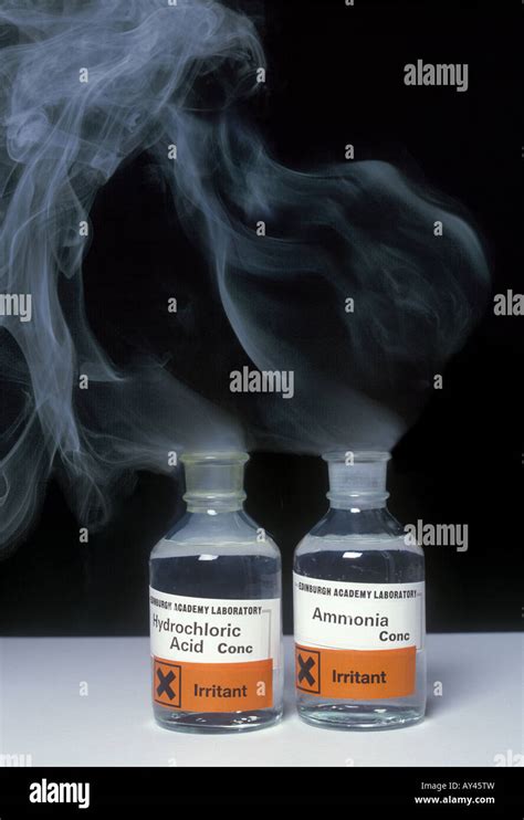 Ammonium Chloride Formation Poster By Martyn Off