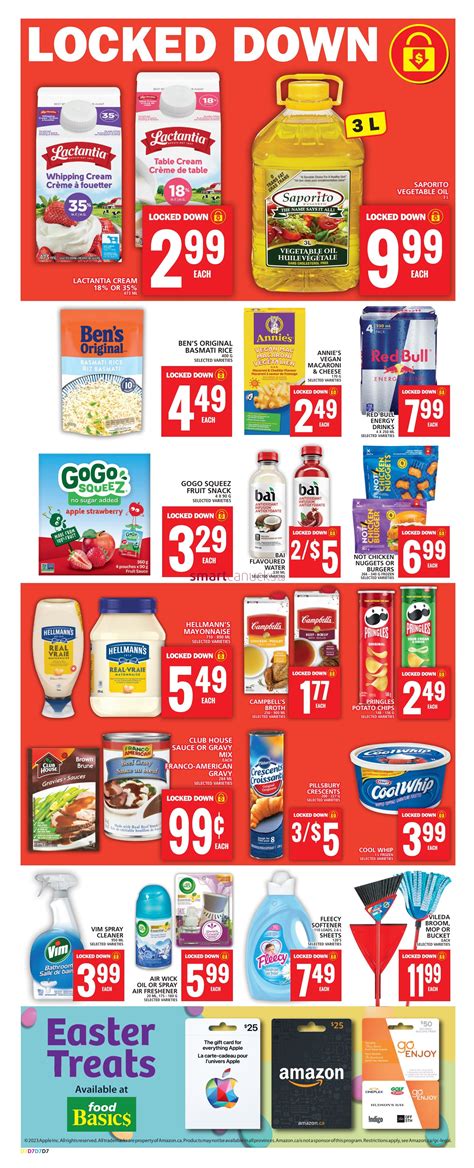 Food Basics Flyer April To