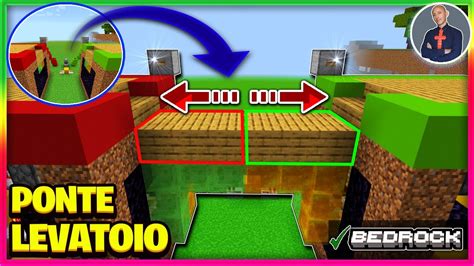 Come Fare Un Ponte Levatoio Su Minecraft Ps4 Switch Xbox Pe Bedrock Youtube