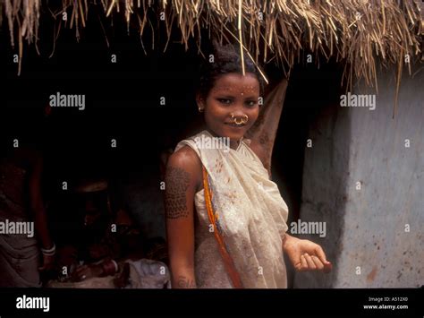 Tribal Woman Of Koraput District Orissa India Stock Photo Alamy