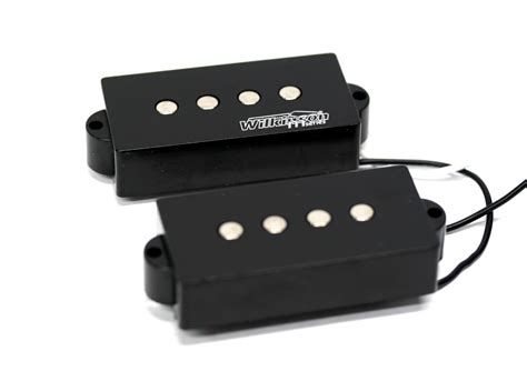 Wilkinson Variable Gauss Ceramic Traditional Precision Bass Humbuckers Pickups Set For Pb Style