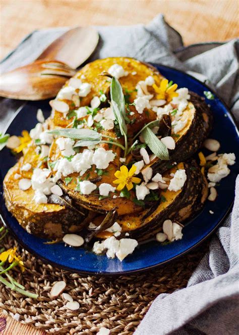 Roasted Pumpkin With Sage Brown Butter And Goats Cheese Jaimie Eats