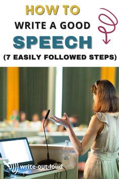 Best Speech Writing Tips Ideas In Speech Writing Tips