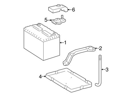2012 2018 Toyota Battery Hold Down Frame 74404 06130 Toyota Parts