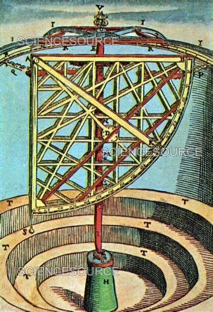 Photograph Tycho Brahe S Azimuth Quadrant Science Source Images