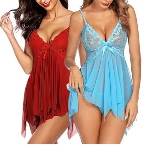 Buy Arnoni Aaliya Sexy And Comfortable Lace Babydoll Lingerie For Women Baby Doll Honeymoon