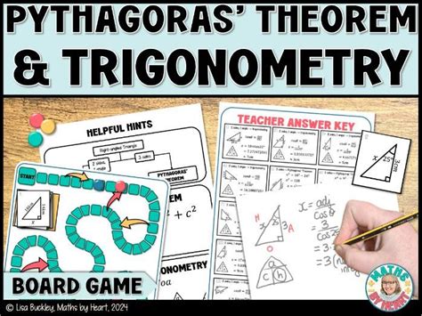 Pythagoras Theorem And Trigonometry Board Game Teaching Resources