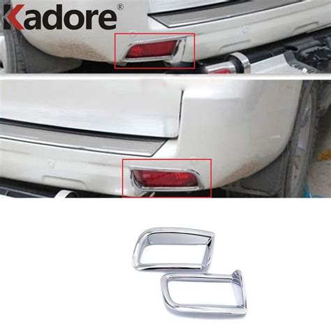 For Toyota Prado Fj Fj Abs Chrome Rear Fog Light