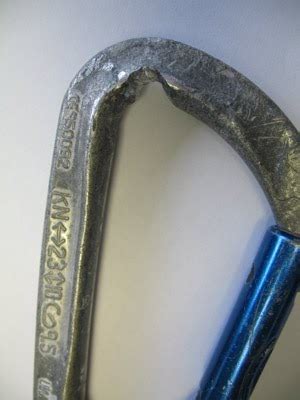 Rock Climbing Company: Worn Carabiners