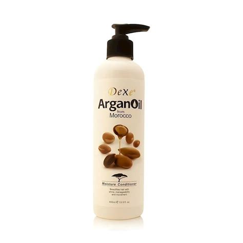 Bərpaedici şampun arqan yağı ilə Dexe Argan Oil From Марокко Moisture