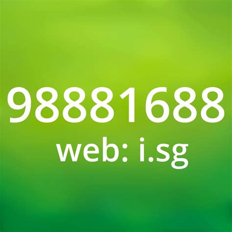 Golden Number Postpaid Number Nice Number Singtel Prepaid