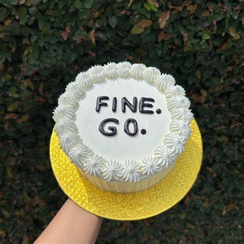 Passive Aggressive Farewell Cake Deliciously Sassy And Playful Ug Cakes