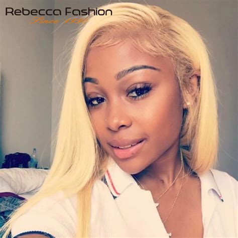 Aliexpress Buy Rebecca Honey Blonde X Lace Front Wig Pre