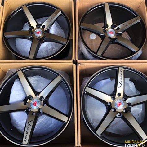 Vossen Bronze Mags Holes Pcd And Brandnew Mindanao