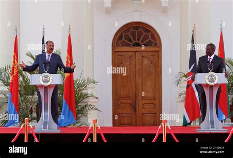 Eritrean President President Isaias Afwerki Hi Res Stock Photography